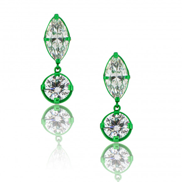 SKP.200277_Anastasia Kessaris_Marquise X Brilliant Diamond Earrings