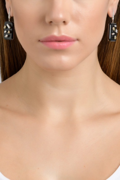 SKP201215_Anastasia Kessaris_Onyx and Diamond Earrings