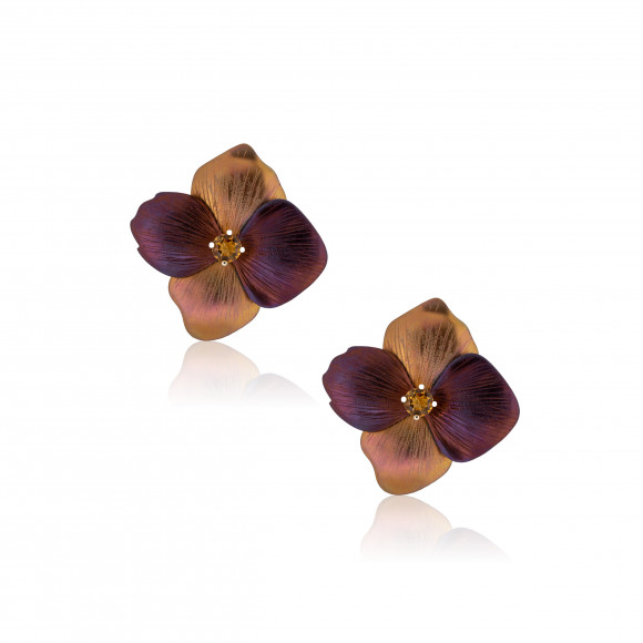 E.ER.FL0208_60_19_Anastasia Kessaris_Buttercup Bouquet Earrings
