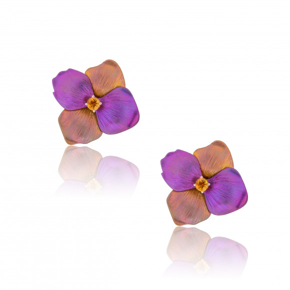 E.ER.FL0208_65_70_Anastasia Kessaris_Buttercup Bouquet Earrings