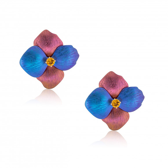 E.ER.FL0208_80_65_Anastasia Kessaris_Buttercup Bouquet Earrings