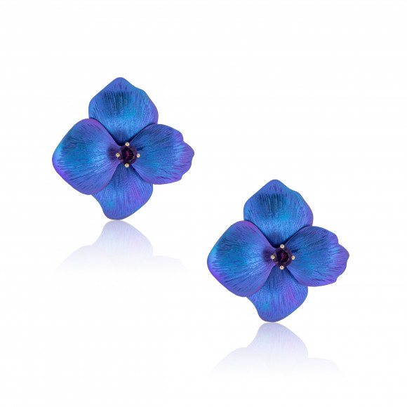 E.ER.FL0208_80_Anastasia Kessaris_Buttercup Bouquet Earrings