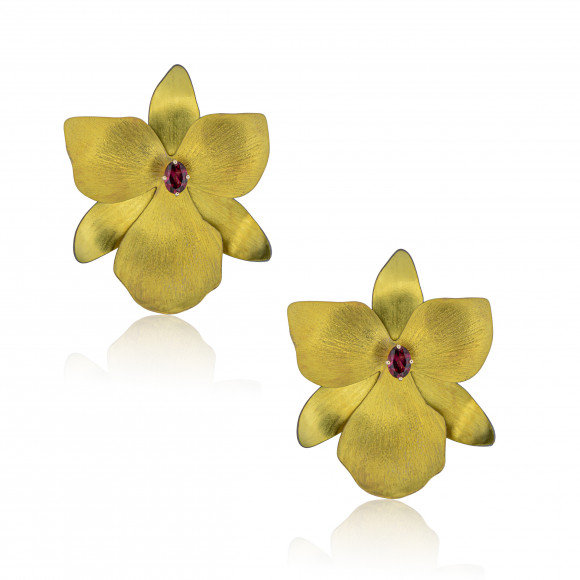 E.ER.FL0209_55_Anastasia Kessaris_Lily Bouquet Earrings