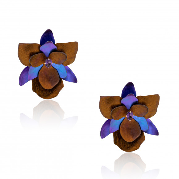 E.ER.FL0214_15_80_Anastasia Kessaris_Dahlia Bouquet Earrings