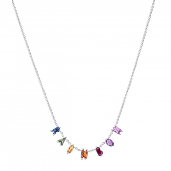 KOP.220483_Anastasia Kessaris Rainbow Custom Cut Sapphire Necklace