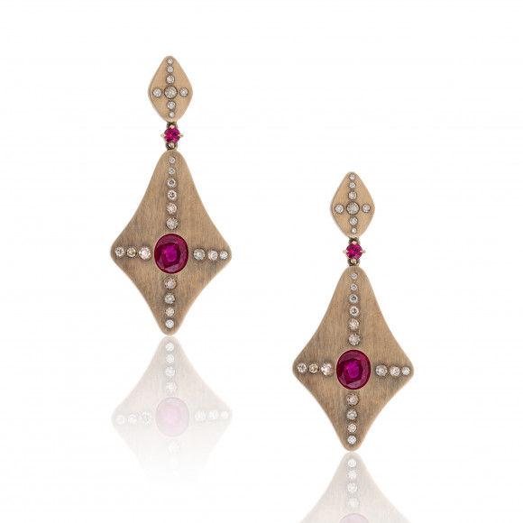 SKP.180036_Anastasia Kessaris_Rhombus Ruby Diamond Earrings