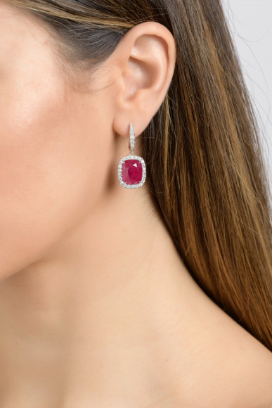 SKP.181773_Anastasia Kessaris_Sapphire and Ruby Radiant Diamond Earrings