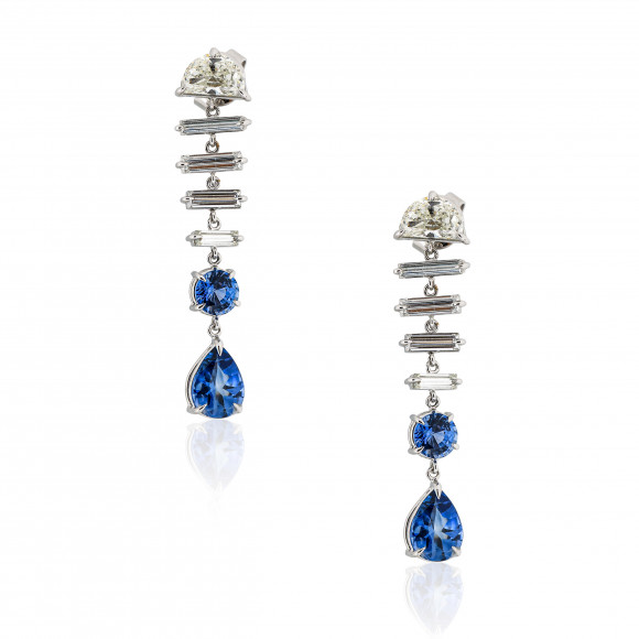 SKP.210279_Anastasia Kessaris_Diamond Sapphire Dangle Earrings