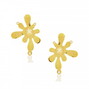 SKP.190273_Anastasia Kessaris_Sparkler Yellow Gold Diamond and Citrine Earrings