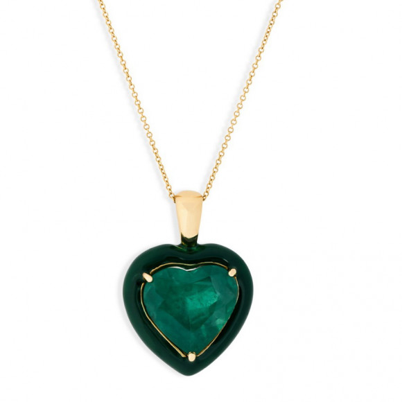KRP132768_Anastasia Kessaris_Heart Emerald Pendant Necklace